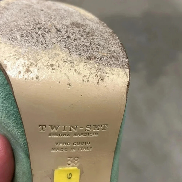 Twin set by simona barbieri platform suede heels - Picture 6 of 7